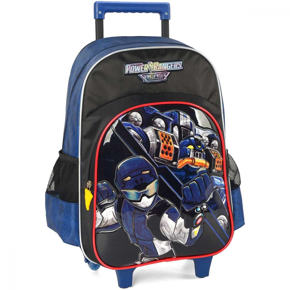 POWER RANGERS GD 3 BOLSOS AZUL