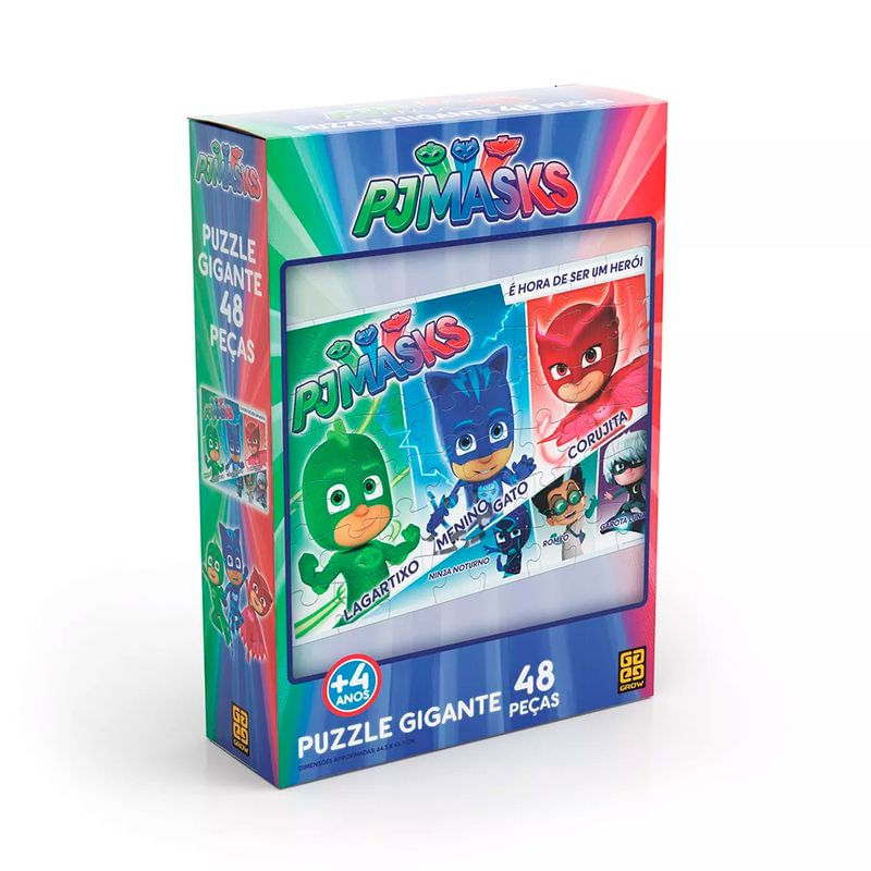 Pj Masks Gigante 48pçs