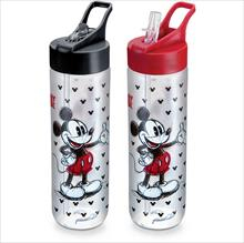 Garrafa plástica Mickey Fliptop 700ml. Sort.