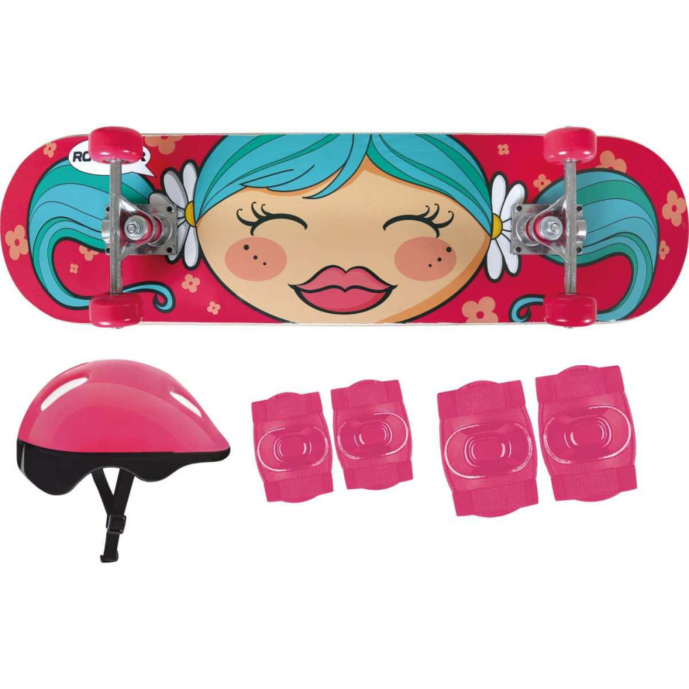 SKATE KIT INFANTIL MENINA 