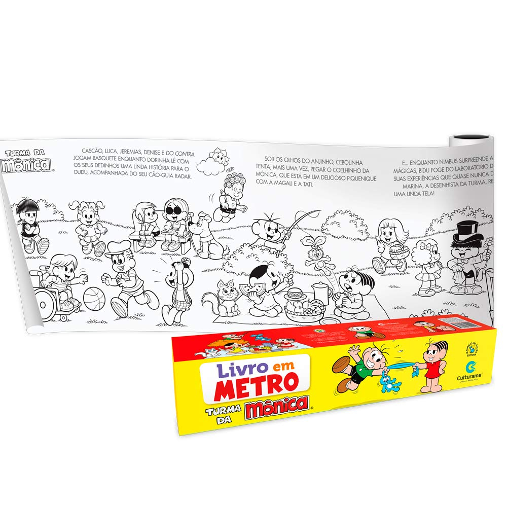 Turma Da Monica Livro De Metro