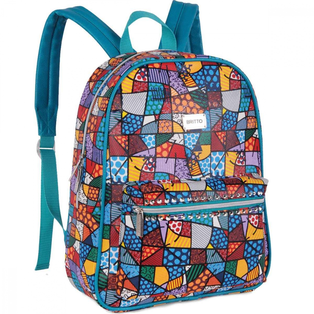 ROMERO BRITTO GD 1 BOLSO VERDE 