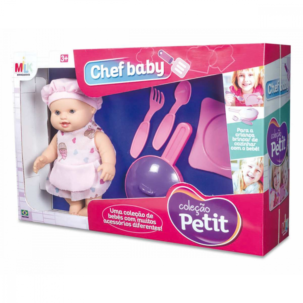  PETIT CHEF BABY C/ACESSÓRIOS