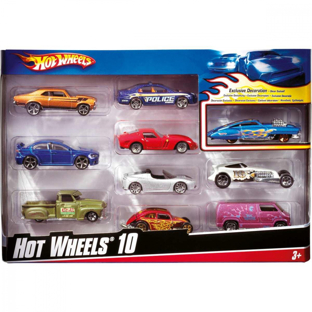 HOT WHEELS C/10 CARRINHOS SORT