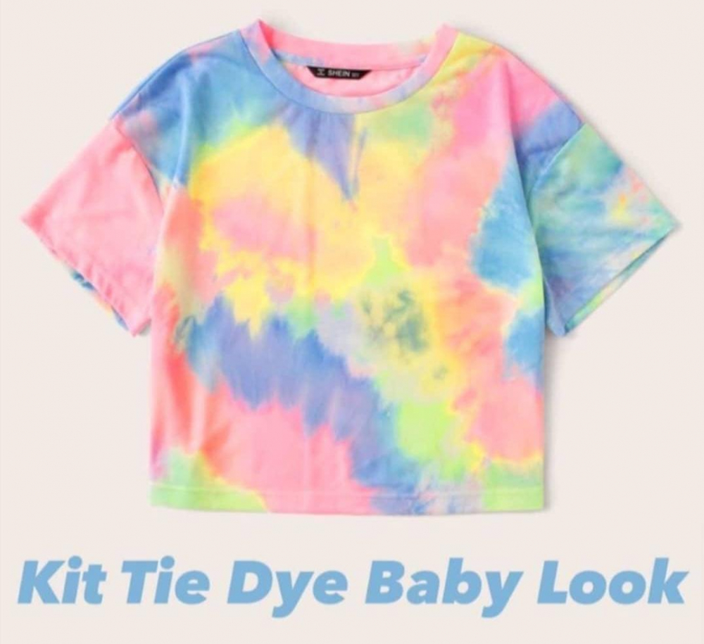 Kit Tie Dye Baby Look