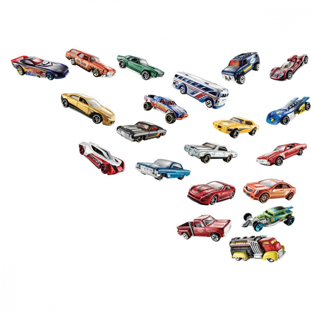 HOT WHEELS C/20 CARRINHOS SORT