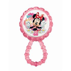 BRINQUEDO PARA BEBE CHOCALHO MORDEDOR MINNIE BABY